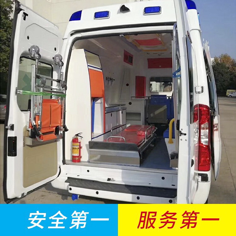 中国人民解放军兰州军区乌鲁木齐总医院出租急救车护送到山西省人民医院跨省救护车