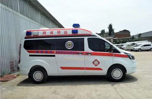 克拉玛依市中心医院出租急救车护送到中国人民解放军第四十四医院黄河医院长途救护车电话