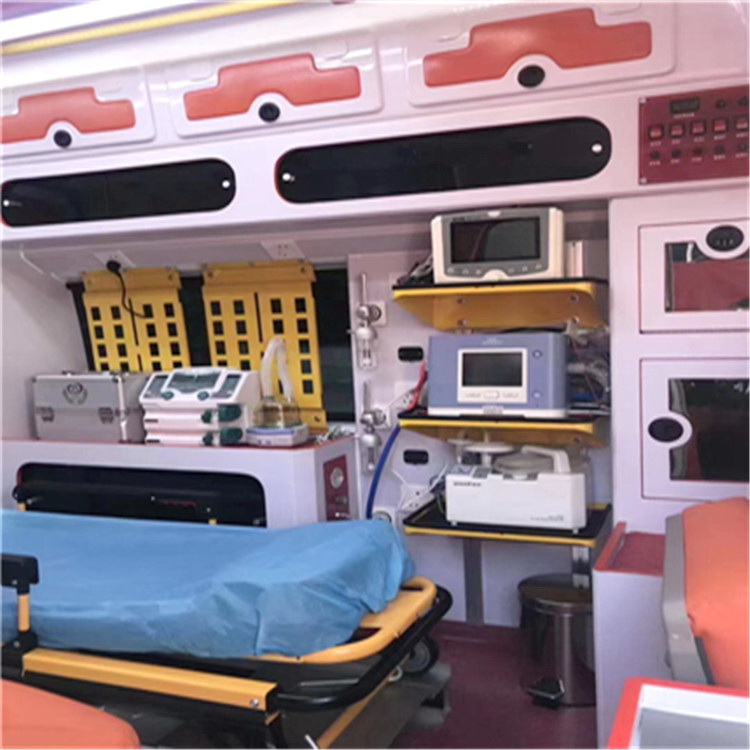 新疆医科大学第五附属医院租救护车护送到海南省农垦总局医院东湖院区跨省救护车