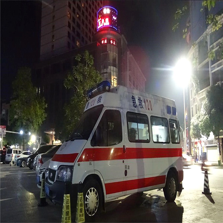 新疆维吾尔自治区肿瘤医院预约私人救护车租赁到银川市中医院120救护车