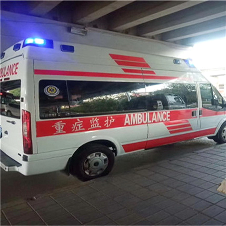 克拉玛依市中心医院租赁私家救护车到青海省人民医院租用救护车长途