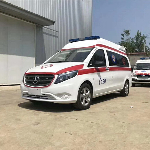 新疆维吾尔自治区中医医院预约私人救护车租赁到北京同仁医院南区长途救护车
