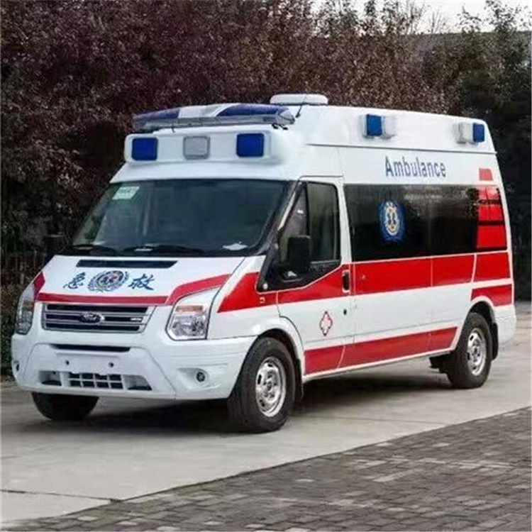 新疆心脑血管病医院预约私人救护车租赁到枣庄市立医院接送病人救护车出租