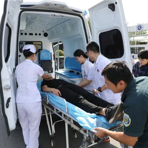 新疆维吾尔自治区人民医院租赁正规救护车到山西省人民医院急救电话救护车