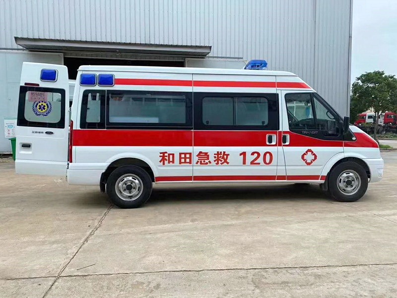 武警新疆生产建设兵团指挥部医院租救护车到复旦大学附属眼耳鼻喉科医院（上海市五官科医院）救护车出租