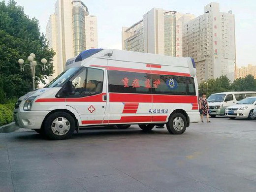 乌鲁木齐铁路局中心医院租赁私人救护车到广东省第二中医院跨省救护车病人转运-救护车出租